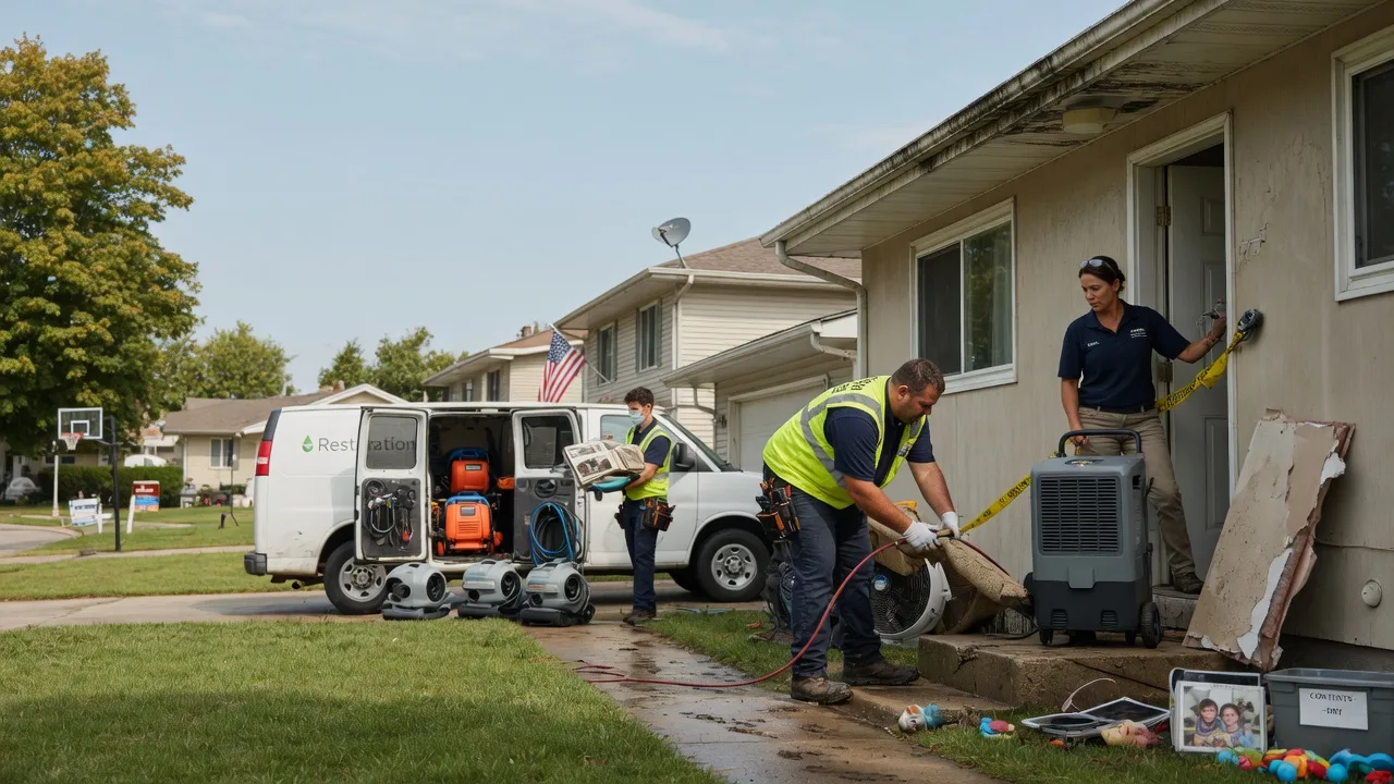Water Damage Restoration in Fountain, NC near me